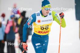 16.12.2023, Trondheim, Norway (NOR): Miha Licef (SLO) - FIS world cup cross-country, skiathlon, Trondheim (NOR). www.nordicfocus.com. © Modica/NordicFocus. Every downloaded picture is fee-liable.