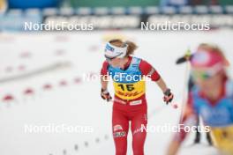 16.12.2023, Trondheim, Norway (NOR): Astrid Oeyre Slind (NOR) - FIS world cup cross-country, skiathlon, Trondheim (NOR). www.nordicfocus.com. © Modica/NordicFocus. Every downloaded picture is fee-liable.