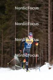 31.12.2023, Toblach, Italy (ITA): Friedrich Moch (GER) - FIS world cup cross-country, tour de ski, 10km, Toblach (ITA). www.nordicfocus.com. © Modica/NordicFocus. Every downloaded picture is fee-liable.