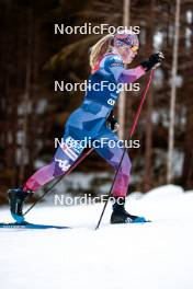 31.12.2023, Toblach, Italy (ITA): Samantha Smith (USA) - FIS world cup cross-country, tour de ski, 10km, Toblach (ITA). www.nordicfocus.com. © Modica/NordicFocus. Every downloaded picture is fee-liable.