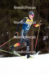 31.12.2023, Toblach, Italy (ITA): Friedrich Moch (GER) - FIS world cup cross-country, tour de ski, 10km, Toblach (ITA). www.nordicfocus.com. © Modica/NordicFocus. Every downloaded picture is fee-liable.