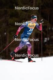 31.12.2023, Toblach, Italy (ITA): Scott Patterson (USA) - FIS world cup cross-country, tour de ski, 10km, Toblach (ITA). www.nordicfocus.com. © Modica/NordicFocus. Every downloaded picture is fee-liable.