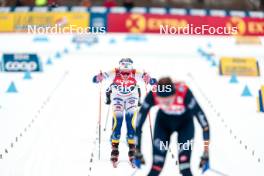 31.12.2023, Toblach, Italy (ITA): Emma Ribom (SWE) - FIS world cup cross-country, tour de ski, 10km, Toblach (ITA). www.nordicfocus.com. © Modica/NordicFocus. Every downloaded picture is fee-liable.