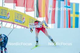 30.12.2023, Toblach, Italy (ITA): Anja Weber (SUI) - FIS world cup cross-country, tour de ski, individual sprint, Toblach (ITA). www.nordicfocus.com. © Modica/NordicFocus. Every downloaded picture is fee-liable.