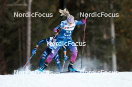 30.12.2023, Toblach, Italy (ITA): Samantha Smith (USA) - FIS world cup cross-country, tour de ski, individual sprint, Toblach (ITA). www.nordicfocus.com. © Modica/NordicFocus. Every downloaded picture is fee-liable.
