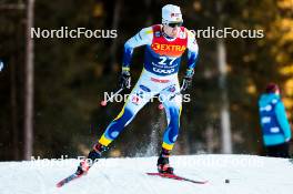 30.12.2023, Toblach, Italy (ITA): Calle Halfvarsson (SWE) - FIS world cup cross-country, tour de ski, individual sprint, Toblach (ITA). www.nordicfocus.com. © Modica/NordicFocus. Every downloaded picture is fee-liable.