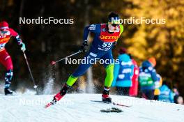 30.12.2023, Toblach, Italy (ITA): Anze Gros (SLO) - FIS world cup cross-country, tour de ski, individual sprint, Toblach (ITA). www.nordicfocus.com. © Modica/NordicFocus. Every downloaded picture is fee-liable.