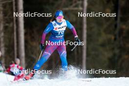 30.12.2023, Toblach, Italy (ITA): Nina Riedener (LIE) - FIS world cup cross-country, tour de ski, individual sprint, Toblach (ITA). www.nordicfocus.com. © Modica/NordicFocus. Every downloaded picture is fee-liable.