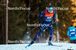 30.12.2023, Toblach, Italy (ITA): Maurice Manificat (FRA) - FIS world cup cross-country, tour de ski, individual sprint, Toblach (ITA). www.nordicfocus.com. © Modica/NordicFocus. Every downloaded picture is fee-liable.