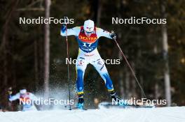30.12.2023, Toblach, Italy (ITA): Emil Danielsson (SWE) - FIS world cup cross-country, tour de ski, individual sprint, Toblach (ITA). www.nordicfocus.com. © Modica/NordicFocus. Every downloaded picture is fee-liable.