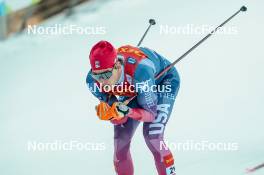 30.12.2023, Toblach, Italy (ITA): Kevin Bolger (USA) - FIS world cup cross-country, tour de ski, individual sprint, Toblach (ITA). www.nordicfocus.com. © Modica/NordicFocus. Every downloaded picture is fee-liable.
