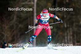 30.12.2023, Toblach, Italy (ITA): Margrethe Bergane (NOR) - FIS world cup cross-country, tour de ski, individual sprint, Toblach (ITA). www.nordicfocus.com. © Modica/NordicFocus. Every downloaded picture is fee-liable.