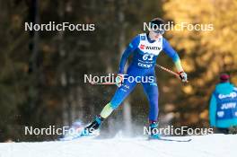 30.12.2023, Toblach, Italy (ITA): Nadezhda Stepashkina (KAZ) - FIS world cup cross-country, tour de ski, individual sprint, Toblach (ITA). www.nordicfocus.com. © Modica/NordicFocus. Every downloaded picture is fee-liable.