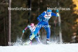 30.12.2023, Toblach, Italy (ITA): Kseniya Shalygina (KAZ) - FIS world cup cross-country, tour de ski, individual sprint, Toblach (ITA). www.nordicfocus.com. © Modica/NordicFocus. Every downloaded picture is fee-liable.