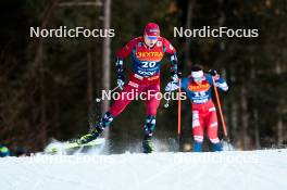 30.12.2023, Toblach, Italy (ITA): Erik Valnes (NOR) - FIS world cup cross-country, tour de ski, individual sprint, Toblach (ITA). www.nordicfocus.com. © Modica/NordicFocus. Every downloaded picture is fee-liable.