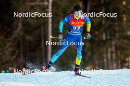 30.12.2023, Toblach, Italy (ITA): Nikita Gridin (KAZ) - FIS world cup cross-country, tour de ski, individual sprint, Toblach (ITA). www.nordicfocus.com. © Modica/NordicFocus. Every downloaded picture is fee-liable.