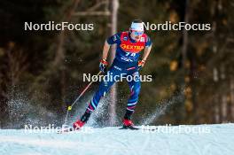 30.12.2023, Toblach, Italy (ITA): Hugo Lapalus (FRA) - FIS world cup cross-country, tour de ski, individual sprint, Toblach (ITA). www.nordicfocus.com. © Modica/NordicFocus. Every downloaded picture is fee-liable.