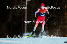 30.12.2023, Toblach, Italy (ITA): Candide Pralong (SUI) - FIS world cup cross-country, tour de ski, individual sprint, Toblach (ITA). www.nordicfocus.com. © Modica/NordicFocus. Every downloaded picture is fee-liable.