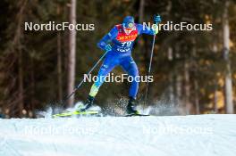 30.12.2023, Toblach, Italy (ITA): Vladislav Kovalyov (KAZ) - FIS world cup cross-country, tour de ski, individual sprint, Toblach (ITA). www.nordicfocus.com. © Modica/NordicFocus. Every downloaded picture is fee-liable.