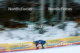 30.12.2023, Toblach, Italy (ITA): Victoria Carl (GER), Nicole Monsorno (ITA) - FIS world cup cross-country, tour de ski, individual sprint, Toblach (ITA). www.nordicfocus.com. © Modica/NordicFocus. Every downloaded picture is fee-liable.