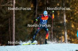 30.12.2023, Toblach, Italy (ITA): Florian Notz (GER) - FIS world cup cross-country, tour de ski, individual sprint, Toblach (ITA). www.nordicfocus.com. © Modica/NordicFocus. Every downloaded picture is fee-liable.