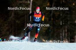 30.12.2023, Toblach, Italy (ITA): Jan Stoelben (GER) - FIS world cup cross-country, tour de ski, individual sprint, Toblach (ITA). www.nordicfocus.com. © Modica/NordicFocus. Every downloaded picture is fee-liable.