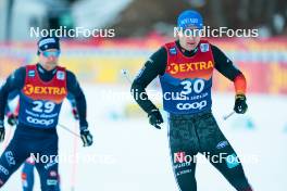 30.12.2023, Toblach, Italy (ITA): Anian Sossau (GER) - FIS world cup cross-country, tour de ski, individual sprint, Toblach (ITA). www.nordicfocus.com. © Modica/NordicFocus. Every downloaded picture is fee-liable.