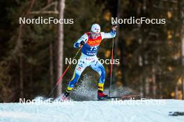 30.12.2023, Toblach, Italy (ITA): Leo Johansson (SWE) - FIS world cup cross-country, tour de ski, individual sprint, Toblach (ITA). www.nordicfocus.com. © Modica/NordicFocus. Every downloaded picture is fee-liable.