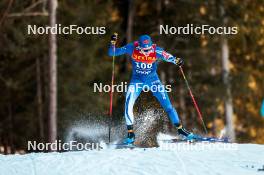 30.12.2023, Toblach, Italy (ITA): Remi Lindholm (FIN) - FIS world cup cross-country, tour de ski, individual sprint, Toblach (ITA). www.nordicfocus.com. © Modica/NordicFocus. Every downloaded picture is fee-liable.