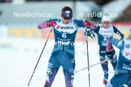 30.12.2023, Toblach, Italy (ITA): Julia Kern (USA) - FIS world cup cross-country, tour de ski, individual sprint, Toblach (ITA). www.nordicfocus.com. © Modica/NordicFocus. Every downloaded picture is fee-liable.