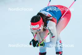 30.12.2023, Toblach, Italy (ITA): Anja Weber (SUI) - FIS world cup cross-country, tour de ski, individual sprint, Toblach (ITA). www.nordicfocus.com. © Modica/NordicFocus. Every downloaded picture is fee-liable.