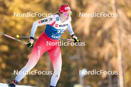 30.12.2023, Toblach, Italy (ITA): Desiree Steiner (SUI) - FIS world cup cross-country, tour de ski, individual sprint, Toblach (ITA). www.nordicfocus.com. © Modica/NordicFocus. Every downloaded picture is fee-liable.