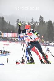 04.02.2023, Oberstdorf, Germany (GER): Julian Schmid (GER) - FIS world cup nordic combined men, individual gundersen HS137/10km, Oberstdorf (GER). www.nordicfocus.com. © Reichert/NordicFocus. Every downloaded picture is fee-liable.