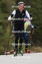 19.10.2023, Ramsau am Dachstein, Austria (AUT): Johannes Rydzek (GER) - Nordic Combined summer training, Ramsau am Dachstein (AUT). www.nordicfocus.com. © Manzoni/NordicFocus. Every downloaded picture is fee-liable.
