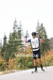 12.10.2023, Ramsau am Dachstein, Austria (AUT): Akito Watabe (JPN) - Nordic Combined training, Ramsau am Dachstein (AUT). www.nordicfocus.com. © Manzoni/NordicFocus. Every downloaded picture is fee-liable.