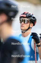 20.10.2023, Ramsau am Dachstein, Austria (AUT): Julian Schmid (GER) - Nordic Combined summer training, Ramsau am Dachstein (AUT). www.nordicfocus.com. © Manzoni/NordicFocus. Every downloaded picture is fee-liable.