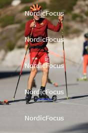 11.10.2023, Ramsau am Dachstein, Austria (AUT): Franz-Josef Rehrl (AUT) - Nordic Combined training, Ramsau am Dachstein (AUT). www.nordicfocus.com. © Manzoni/NordicFocus. Every downloaded picture is fee-liable.