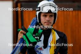 25.08.2023, Oberwiesenthal, Germany (GER): Gasper Brecl (SLO) - FIS Nordic Combined Summer Grand Prix men and women, training HS105 men, Oberwiesenthal (GER). www.nordicfocus.com. © Volk/NordicFocus. Every downloaded picture is fee-liable.