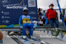 26.08.2023, Oberwiesenthal, Germany (GER): Simon Mach (GER) - FIS Nordic Combined Summer Grand Prix men and women, individual gundersen HS105/10km men, Oberwiesenthal (GER). www.nordicfocus.com. © Volk/NordicFocus. Every downloaded picture is fee-liable.