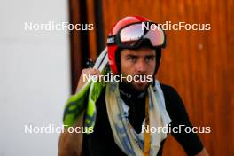 25.08.2023, Oberwiesenthal, Germany (GER): Johannes Rydzek (GER) - FIS Nordic Combined Summer Grand Prix men and women, training HS105 men, Oberwiesenthal (GER). www.nordicfocus.com. © Volk/NordicFocus. Every downloaded picture is fee-liable.