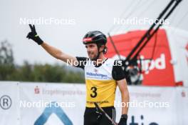 26.08.2023, Oberwiesenthal, Germany (GER): Johannes Rydzek (GER) - FIS Nordic Combined Summer Grand Prix men and women, individual gundersen HS105/10km men, Oberwiesenthal (GER). www.nordicfocus.com. © Volk/NordicFocus. Every downloaded picture is fee-liable.