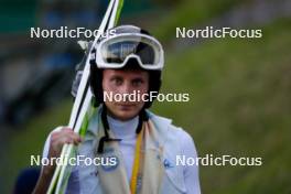 25.08.2023, Oberwiesenthal, Germany (GER): Dmytro Mazurchuk (UKR) - FIS Nordic Combined Summer Grand Prix men and women, training HS105 men, Oberwiesenthal (GER). www.nordicfocus.com. © Volk/NordicFocus. Every downloaded picture is fee-liable.