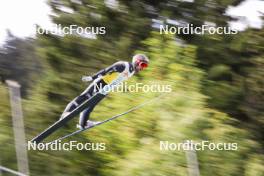 26.08.2023, Oberwiesenthal, Germany (GER): Alessandro Pittin (ITA) - FIS Nordic Combined Summer Grand Prix men and women, individual gundersen HS105/10km men, Oberwiesenthal (GER). www.nordicfocus.com. © Volk/NordicFocus. Every downloaded picture is fee-liable.