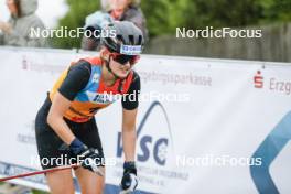 26.08.2023, Oberwiesenthal, Germany (GER): Gyda Westvold Hansen (NOR) - FIS Nordic Combined Summer Grand Prix men and women, individual gundersen HS105/5km women, Oberwiesenthal (GER). www.nordicfocus.com. © Volk/NordicFocus. Every downloaded picture is fee-liable.
