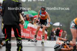 26.08.2023, Oberwiesenthal, Germany (GER): Ronja Loh (GER) - FIS Nordic Combined Summer Grand Prix men and women, individual gundersen HS105/5km women, Oberwiesenthal (GER). www.nordicfocus.com. © Volk/NordicFocus. Every downloaded picture is fee-liable.