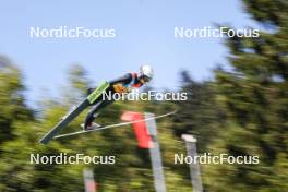 26.08.2023, Oberwiesenthal, Germany (GER): Gyda Westvold Hansen (NOR) - FIS Nordic Combined Summer Grand Prix men and women, individual gundersen HS105/5km women, Oberwiesenthal (GER). www.nordicfocus.com. © Volk/NordicFocus. Every downloaded picture is fee-liable.