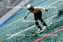 25.08.2023, Oberwiesenthal, Germany (GER): Gyda Westvold Hansen (NOR) - FIS Nordic Combined Summer Grand Prix men and women, training HS105 women, Oberwiesenthal (GER). www.nordicfocus.com. © Volk/NordicFocus. Every downloaded picture is fee-liable.