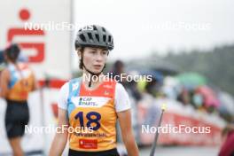 26.08.2023, Oberwiesenthal, Germany (GER): Joanna Kil (POL) - FIS Nordic Combined Summer Grand Prix men and women, individual gundersen HS105/5km women, Oberwiesenthal (GER). www.nordicfocus.com. © Volk/NordicFocus. Every downloaded picture is fee-liable.