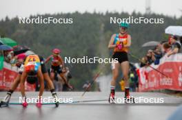 26.08.2023, Oberwiesenthal, Germany (GER): Ema Volavsek (SLO) - FIS Nordic Combined Summer Grand Prix men and women, individual gundersen HS105/5km women, Oberwiesenthal (GER). www.nordicfocus.com. © Volk/NordicFocus. Every downloaded picture is fee-liable.