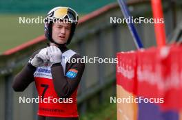27.08.2023, Oberwiesenthal, Germany (GER): Kasper Moen Flatla (NOR) - FIS Nordic Combined Summer Grand Prix men and women, mixed team sprint, Oberwiesenthal (GER). www.nordicfocus.com. © Volk/NordicFocus. Every downloaded picture is fee-liable.